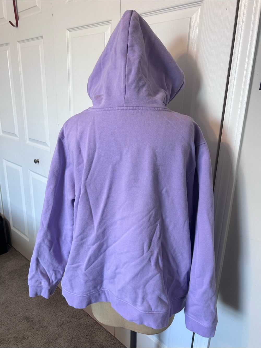 Disney Lavender Mickey Mouse Zip-Up Hoodie Jacket - 2XL - Picture 4 of 5